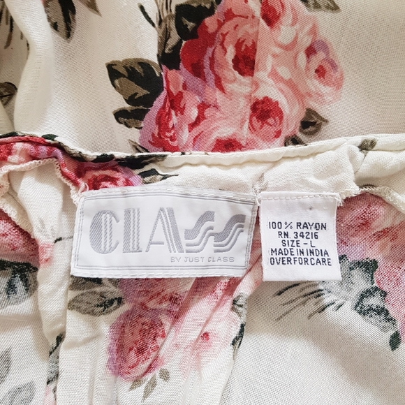 vintage pink floral sun dress - Picture 6 of 6